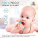 Yuanshenortey Baby Teething Ring - Safe Silicone Sensory Chew Toy Necklace for Autism & Teething Relief - Buy Online on GoSupps.com