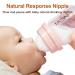 NCVI Breast Milk Storage Bottles - 4.7oz 2 Pack with Nipples & Travel Caps - BPA Free, Anti-Colic - Buy Online on GoSupps.com