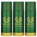 Denver Hamilton Men's Deodorant (Pack of 3) - Deodorant Body Spray for Men - Deodorant Men Spray