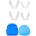 Upgraded Dental Night Guard for Grinding and Clenching Teeth | BPA-Free, 2 Sizes, Pack of 4 | Stop Bruxism in Adults & Kids - Buy Online on GoSupps.com