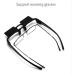 Buy Lazy Glasses | 90 Degree Upside Down Reading Glasses for Bed | Prism Glasses in Black - International Shipping Available - Buy Online on GoSupps.com