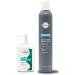KERACOLOR Kit of 3-in-1 (Cleanse + Conditioner + Color) Emerald Semi-Permanent Hair Dye and Finishing Hair Spray 10oz