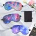 Premium Silk Eye Mask for Sleeping - 100% Pure Silk Adjustable Strap Ultra Comfortable Sleep Blindfold for Men & Women - Starry Sky Design - Buy Online on GoSupps.com