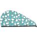 Cartoon Funny Goose Microfiber Hair Towel Wrap - Soft Super Absorbent Coral Velvet Quick Dry Cap for Long Curly & Thick Hair - Buy Online on GoSupps.com