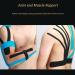 Kinesiology Tape Precut(5cmx25cm 52 Strips) Hypoallergenic Waterproof & Breathable K Tape Athletic Tape Physio Elastic Sports Tape Pain Relief Adhesive for Muscles Elbow Knee & Shoulder Sports(Mix Color) - Buy Online on GoSupps.com