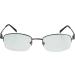Buy Sightline 6002 Progressive Multi-Focus Reading Glasses - Lightweight Semi-Rimless Gunmetal - Magnification 1.50 | International Shipping Available - Buy Online on GoSupps.com