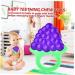 Silicone Fruit Teething Toy for Infants & Toddlers - BPA-Free, Freezer-Safe, Soothing Teether - Buy Online on GoSupps.com