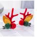 Christmas New Antler Plush Hairpins Christmas Reindeer Antlers Hair Clips Christmas Hair Accessories Cute Reindeer Antlers Hair Clips Hairpins with Deer Horn Ears Christmas Hairpin (A) - Buy Online on GoSupps.com