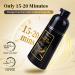 Buy Black Hair Dye Shampoo for Gray Hair - 3 in 1 Herbal Hair Color Shampoo for Women & Men - 500ml - Buy Online on GoSupps.com