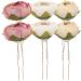 minkissy 9 Pairs Rose Hairpin Flower Hair Clips for Hair Barrettes for Women Bobby Pin Bridal Hair Accessories Hair Pin Hair Jewelry Prom Hair Accessories Hanfu Hair Stick Child Alloy - Buy Online on GoSupps.com