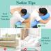 Prone Pillow for Sleeping After Eye Surgery - Arm Hole & Massage Head Cradle - Vitrectomy & Retinal Detachment Recovery - Stomach Sleeper - Blue - Buy Online on GoSupps.com