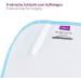 Mias 10 Baby Washcloths - Molton Flannel White-Blue Cotton - Non-Toxic & Soft Baby Cloths - 24x24cm - Buy Online on GoSupps.com