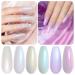 Vishine Pearl Gel Nail Polish Collection - Glitter Pearlescent Shell Gel Polish Set - 6Pcs 8ml Soak Off LED UV Lamp Required - DIY Manicure - Classic Pearlescent Shades - Buy Online on GoSupps.com