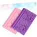 HOMSFOU 3pcs Chocolate Silicone Molds Ice Chips Candy Ice Cube Silicone Molds Cookie Cookie Mold Silicone Ice Cube Molds Biscuit Cutters Jellybeans Candy Bakeware Fondant Mold Cake mediumx3pcs As Shownx3pcs - Buy Online on GoSupps.com