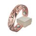 YINOX 99.9% Pure Copper Ring for Arthritis with 3 Magnets Magnetic Rings Pain Relief Carpal Tunnel Syndrome Finger Thumb