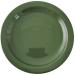 Serving Decorative Green Ceramic Plates Breakfast Cake Dessert Art Trays Kitchenware (Color : Dark Green)