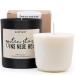 Fragrance candle + refill wax - Happysoy gifts for moving in - fragrance candle in a glass with saying as a catchment gifts apartment or house - handmade and sustainable