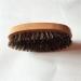 Home Shoes Brushes New Men Boar Hair Bristle Beard Mustache Brushs Military Hard Round Wood Handle Tool Bathroom Tool Brush Brown - Buy Online on GoSupps.com