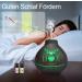 500ml Dark Brown Essential Oil Diffuser 15 Color LED 3 Timer Modes & Auto Shutoff | Aromatherapy Humidifier - Buy Online on GoSupps.com