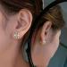 JIAWEIIY Dorina Ear Acupressure Magnetherapy Earrings 2/3Pairs Dorina Earrings Weight Loss Magnetic Earrings Ear Acupressure Earring (D) - Buy Online on GoSupps.com