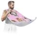Funny Cartoon Cats Beard Bib Apron Beard Bib Hair Catcher for Men Shaving and Trimming Non-Stick Waterproof Beard Cape Grooming Cloth with 2 Suction Cups Gifts for Men