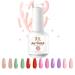 EK Nail Gel Polish 15ml Soft to touch) UV/LED Soak-Off Nail Art Manicure Pedicure for Professional Salon & Home Use - Long Lasting & Easy to Apply (Nude)