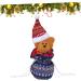 KOMBIUDA 1pc Christmas Candy Portable Storage Ornament Hanging Bag Little Knitted Bear Adorable Kids Bags - Buy Online on GoSupps.com