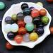 12 Pcs Chakra Healing Gemstone Crystal Ball Set Natural Quartz Gemstones Sphere for Healing Meditation Feng Shui Home Decoration(Mixed Colors) Set B