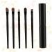 AUTSUPPL 5pcs Eyeshadow Brush Kit Cosmetic Tools Eyeshadow Brush with Case Liner Brush for Eyes Black - Buy Online on GoSupps.com