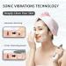 3-in-1 Electric Silicone Face Scrubber | Facial Cleansing Brush & Vibrating Massager | IPX7 Waterproof & USB Rechargeable | Blackhead Remover & Exfoliating Tool (Gray) - Buy Online on GoSupps.com