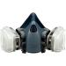 3M Professional Half Mask Organic Vapor P95 Respirator Recommended For Spray Painting And Jobs With Solvents Long Lasting Comfort Large (R-7513ES) - Buy Online on GoSupps.com