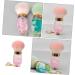 FRCOLOR Nail Dust Brush Blush Brush for Makeup Powder Brush for Pressed Powder Highlighter Brush Powder Makeup Brush Small Powder Brush Pink Liquid Quicksand Crystal Miss 9.00X3.50X3.50CM Pink - Buy Online on GoSupps.com
