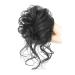 Messy Bun Hair Piece for Women Pieces Curly Chignon Donut Scrunchie for Women Messy Bun Hair Piece Synthetic Tousled Updo Hair Buns Extension Elastic Hair Band Hair Fake Hair Accessories for Women Dark Brown