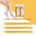 PINKZIO Hair Removal Roll On Wax Refill 3 Pack - Depilatory Wax Roller for Legs and Arms - 3.52 Ounce Honey Formula - Buy Online on GoSupps.com