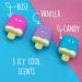 Tinc Lolly Aromatic Lip Balm for Kids - Scented Candy Rods in Vanilla & Rose 3 Flavors Perfect Guest Gifts - 10.5g Ice Cream Design - Buy Online on GoSupps.com