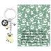 ENSIANTH Dog Keychain Gifts for Dog Lovers Puppy Keychain Dog Paw Print Keychain Gifts for Dog Owners Mom Dad Puppy Dog Keyring Pug