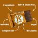 RBar Whole Food Real Chocolate Peanut Butter Energy Bar - 10 Pack Vegan Protein Snack, Dairy & Gluten-Free - Buy Online on GoSupps.com