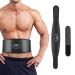 Sielife ems muscle stimulator ABS trainer belt belly trainer stimulator toner tummy tummy belt trainer fitness training gym workout for men women (no need replacement pads or gel)