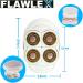 FLAWLEX Hair Remover Epilator Electric Shaver for Face Legs Arms & Body | Flawless & Smooth Skin - Buy Online on GoSupps.com