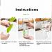 Magic Beans Bottle Cleaner Beans-Shaped Bottle Cleaning Sponge Beans Bottle Cleaning Sponge Water Bottle Cleaning Beans Reuseable Small Mouth Bottle Cleaning Spong (3pcs-Green) - Buy Online on GoSupps.com