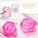 FRCOLOR 6 Pcs Drill Bits for Nails Nail Cleaner Acrylic Liquid Holder Dappen Dish Novelty Toilet Paper Cuticle Bit for Nail Drill Monomer Dish with Lid Glass Pink With Cover Nail Supplies 4.3x4.3cmx3pcs Pinkx3pcs - Buy Online on GoSupps.com