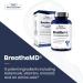 1MD Nutrition BreatheMD Lung & Respiratory Support Supplement - 60 Ct | Immune System Booster with Elderberry, Chromium & L-Cysteine - Buy Online on GoSupps.com