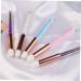 Healeved 2pcs Nose Brush Fluff Eyeshadow Brush Bling Sunglasses Womens Artificial Brush Aluminum Tube - Buy Online on GoSupps.com