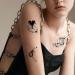 35pcs Unique Art Temporary Tattoo Set | Skin-Safe American Brand | Detachable, Waterproof & Durable | Roarhowl - Buy Online on GoSupps.com