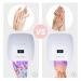MelodySusie UV Glove for Gel Nail Lamp - Professional UPF50+ Manicure Gloves in Elegant Queen Rose - Buy Online on GoSupps.com