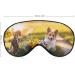 Adjustable Cat Corgi Sleep Mask - Super Soft Eye Cover for Travel and Nap - Buy Online on GoSupps.com
