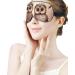 Sleep Mask - Soft Comfortable Eye Mask with Adjustable Strap | Cute Owl Eye Shade for Men & Women - Perfect for Work & Travel - Buy Online on GoSupps.com