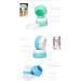 SONGLELA Silicone Cosmetics Container Set - TSA Approved 3x10ml Leakage-Proof Cream Bottles for Travel Outdoor & Fitness - Buy Online on GoSupps.com