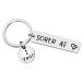 Xiahuyu Sobriety Gift Sobriety Keychain 1 Year Sobriety Anniversary Keychain Addiction Recovery Gift AA Gift NA Gift Sober AF Gift AA Recovery Sobriety Gifts for Men Women