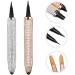 Beaupretty Lot de 2 Stylos Eyeliner Auto-adh sifs Waterproof Taille Fine Couleur Rose Dor Perl Strass pour Maquillage Longue Tenue Yeux R sistants la Transpiration Accessoires couleur assortie - Buy Online on GoSupps.com